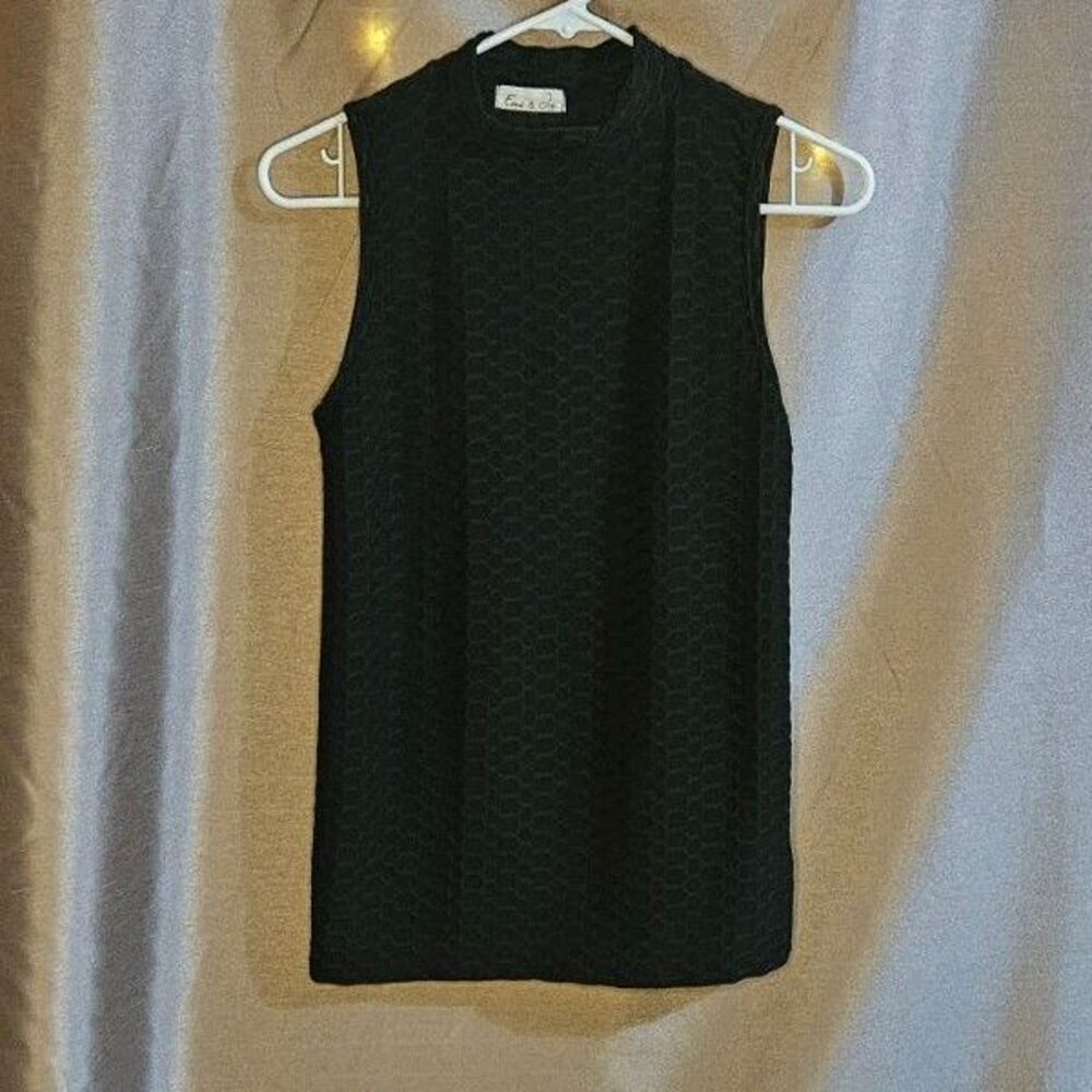 Emi & Joe, Black, Top, Size: XL
